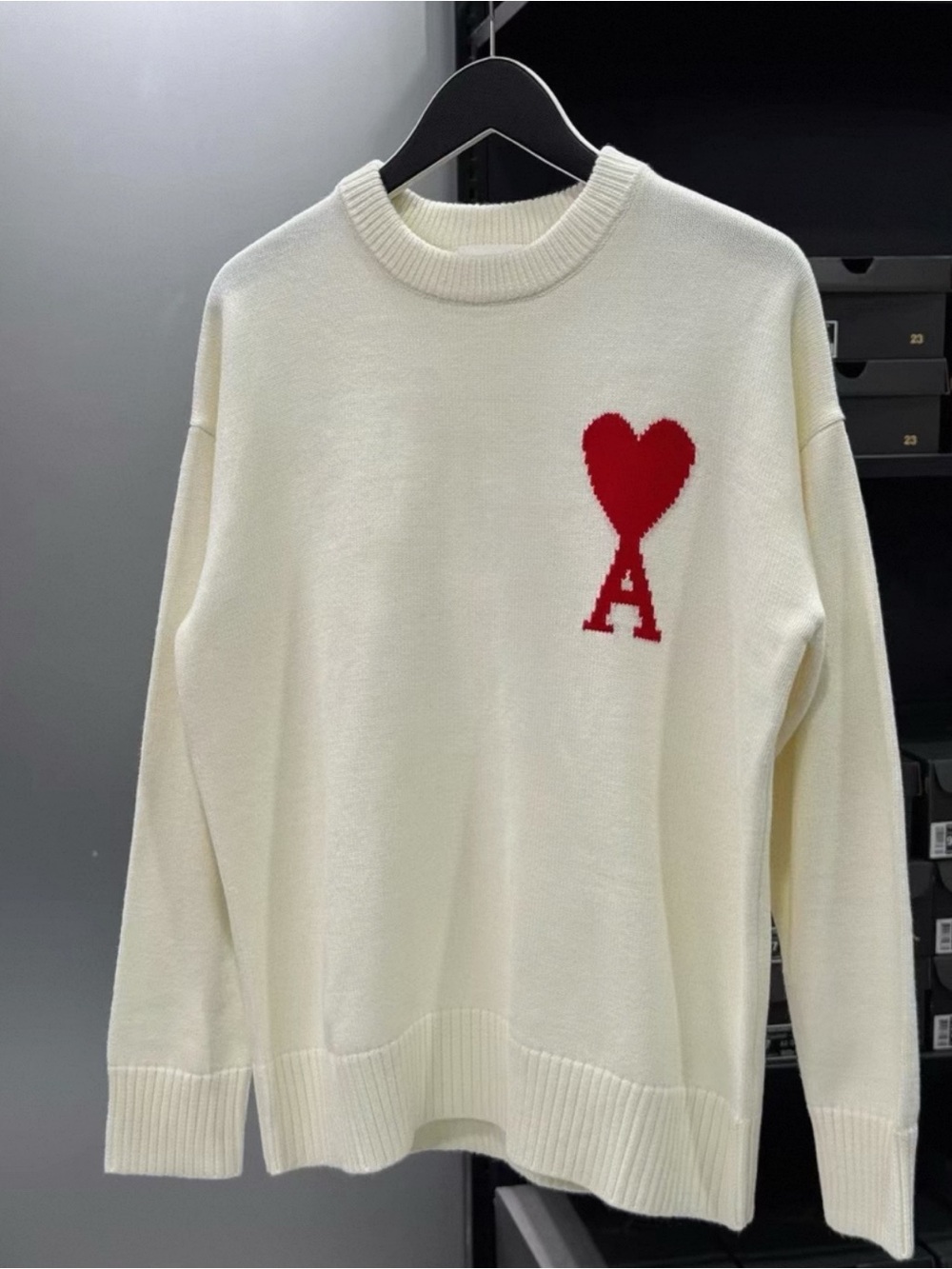 AMI sweater white